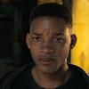 This image released by Paramount Pictures shows Will Smith, portraying Junior, foreground, and Henry Brogan in the Ang Lee film 'Gemini Man.' 