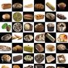 Grid of different types of bread.
