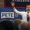 Democratic presidential candidate South Bend, Ind., Mayor Pete Buttigieg speaks during a campaign event Thursday, Dec. 5, 2019, at New England College in Henniker, N.H.