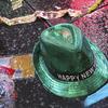  In this Jan. 1, 2019, file photo a 'Happy New Year' hat lies on the wet ground along with other items following the celebration in New York's Times Square.