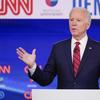 Former Vice President Joe Biden, participates in a Democratic presidential primary debate at CNN Studios in Washington, Sunday, March 15, 2020. 