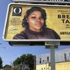 A billboard sponsored by O, The Oprah Magazine, is on display with with a photo of Breonna Taylor, Friday, Aug. 7, 2020 in Louisville, KY. 