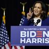 Sen. Kamala Harris, D-Calif., speaks after Democratic presidential candidate former Vice President Joe Biden introduced her as his running mate during a campaign event.