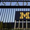 The University of Michigan football stadium is shown in Ann Arbor, Mich., Thursday, Aug. 13, 2020.
