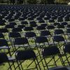 Thousands of empty chairs, representing a fraction of the more than 200,000 lives lost due to COVID-19, are seen during the National COVID-19 Remembrance event at the Ellipse.