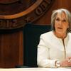 New Mexico Gov. Michelle Lujan Grisham announces an executive order aimed at ensuring safe harbor to people seeking abortions