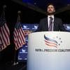 Republican vice presidential candidate Sen. JD Vance, R-Ohio, speaks during Faith & Freedom Coalition's God & Country Breakfast, Thursday, July 18, 2024, in Milwaukee.