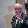 NEWARK, NEW JERSEY - JUNE 19: New Jersey Governor Phil Murphy speaks before signing an executive order for a new clemency program that will pardon thousands of people as Newark.