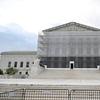  A police officer is seen outside the Supreme Court of the United States is seen on Thursday May 15, 2025 in Washington, DC. 