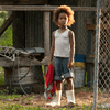 Quvenzhané Wallis as Hushpuppy in Benh Zeitlin's film Beasts of the Southern Wild