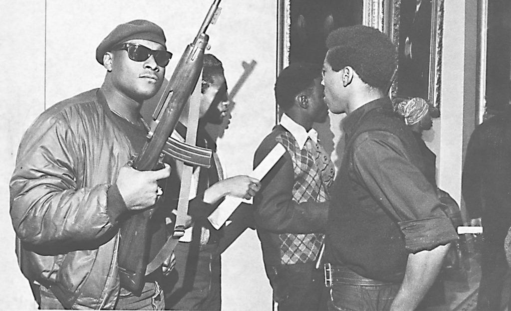 black panthers party with guns
