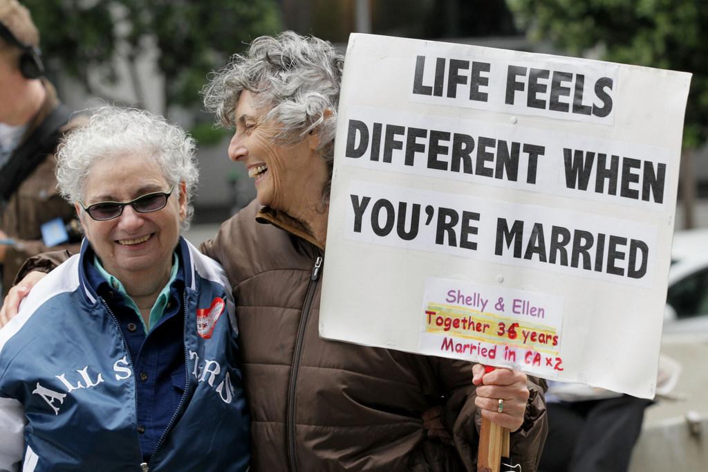 California gay marriage out of state