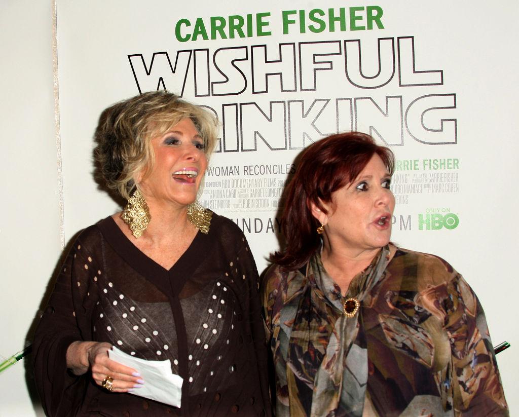 carrie fisher wishful drinking show
