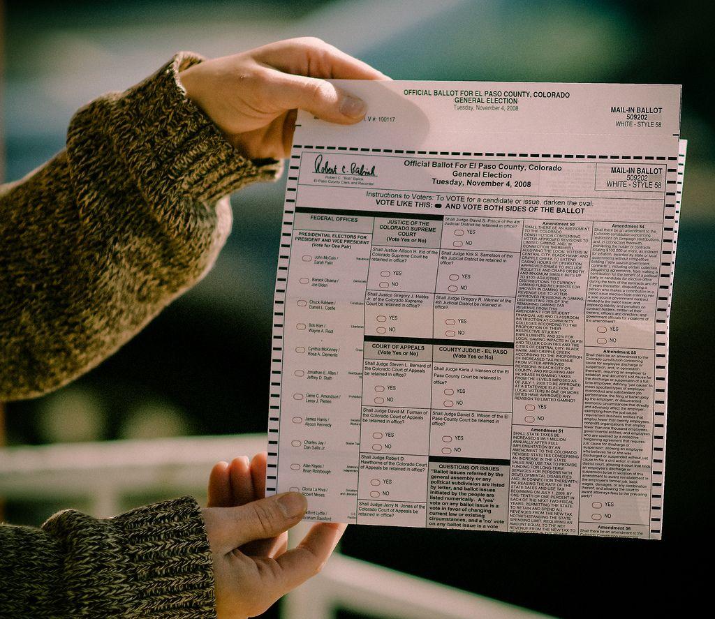 Ballot Designs Across the Country Ten Years After 'Hanging Chads' The