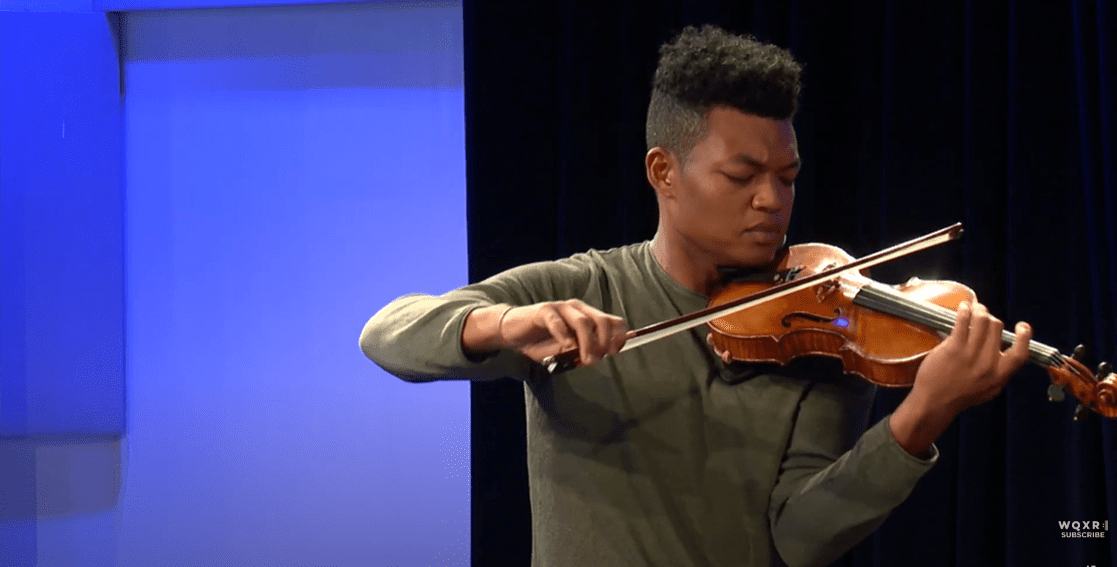 Violinist Randall Goosby in Performance and Conversation WQXR