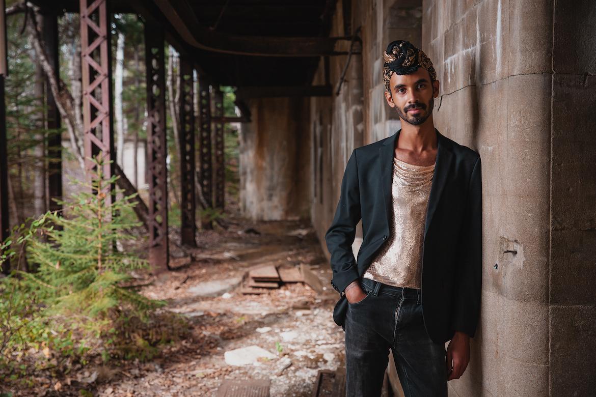 fashion male model posing outdoors in blue shirt and sunglasses Stock Photo  | Adobe Stock