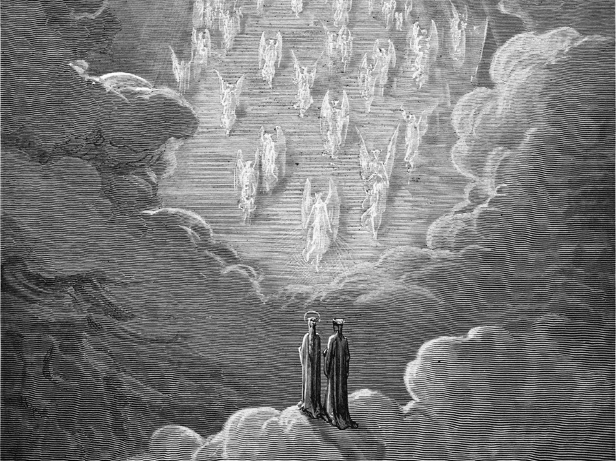 Гюстав доре божественная комедия. Гюстав доре рай данте. Данте божественная комедия рай. «данте и вергилий в девятом круге ада». Рай в божественной комедии.