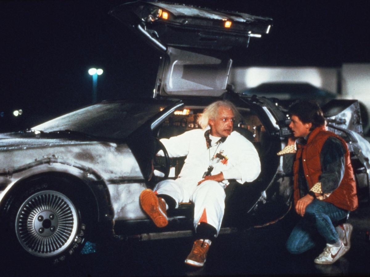 How 'Back to the Future: The Musical' created a DeLorean that flies : NPR