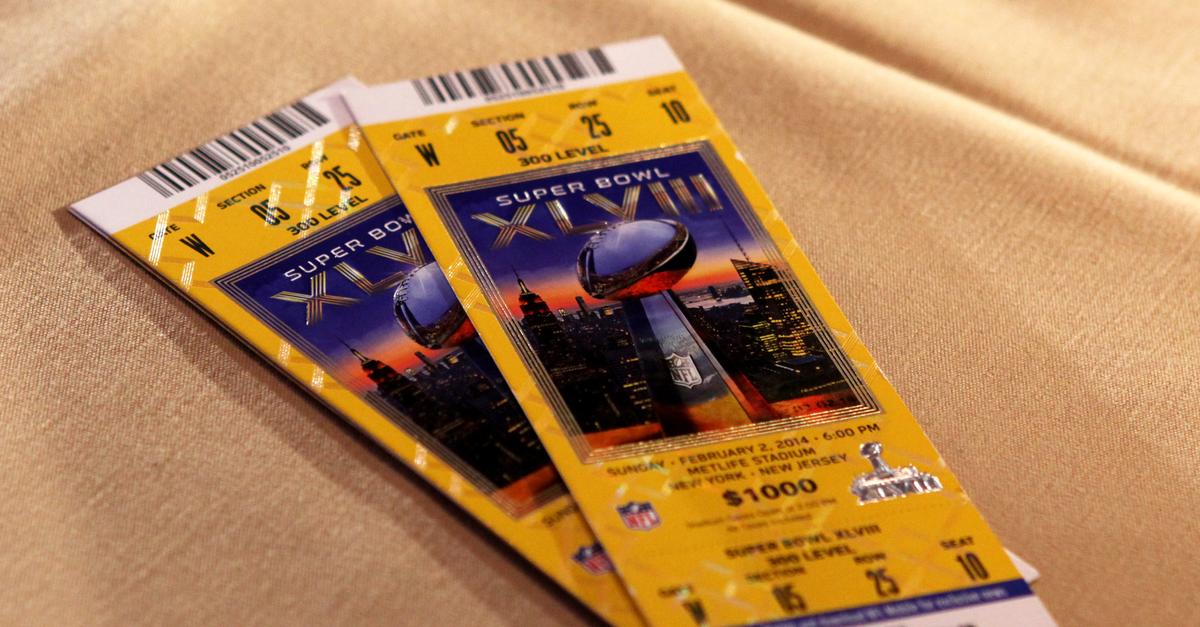 PHOTOS: How to Spot a Fake Super Bowl Ticket, WNYC News