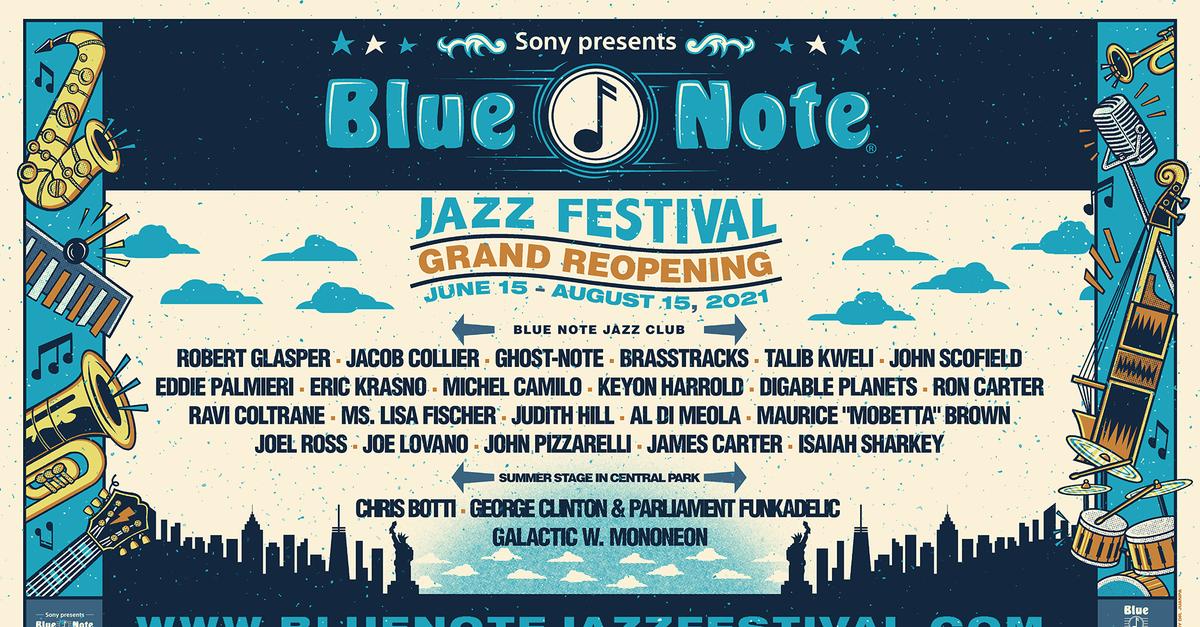 Blue Note Jazz Festival in Napa in the year 2025