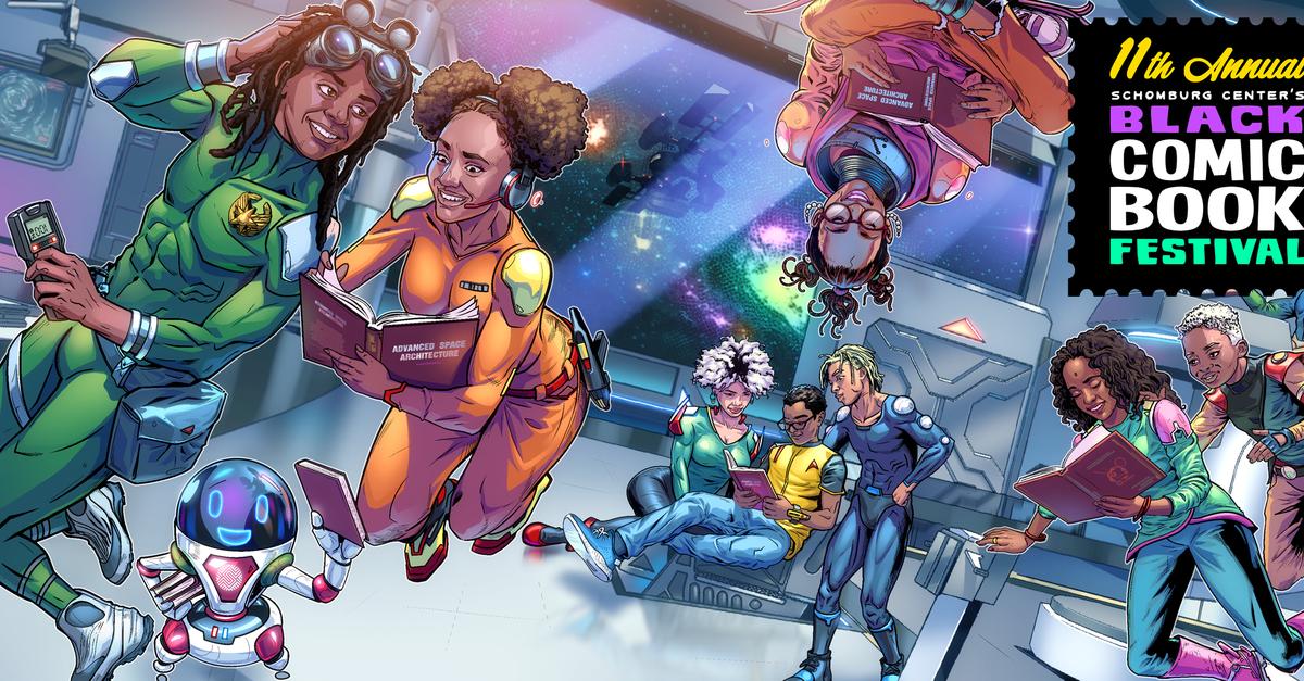 The Schomburg's 'SchomCom 2023' Black Comic Book Festival | All Of It | WNYC