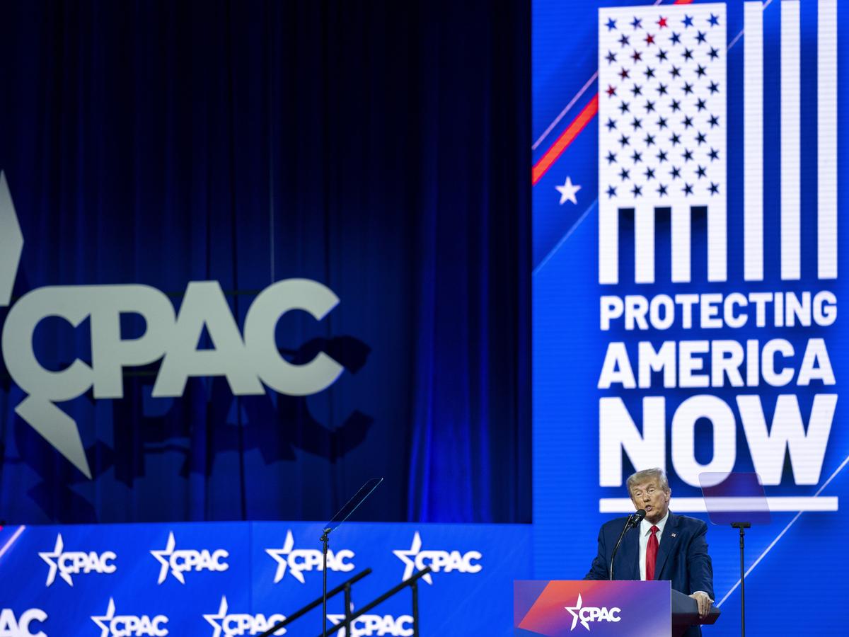Despite Republicans cooling on him, CPAC is still the Trump show | WNYC ...