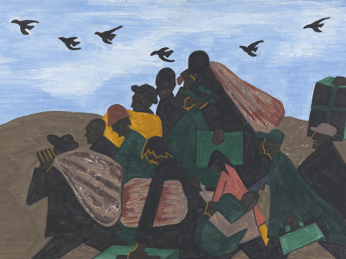 Painting the epic drama of the great migration the work of jacob