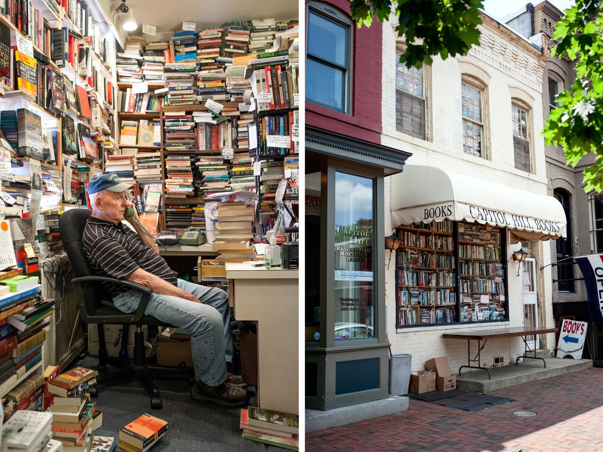 Bookseller. Bookstore. Bookstore Culture. Bookstore in use. Books have been with us