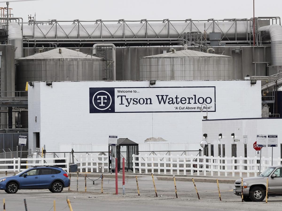 Tyson's Largest Pork Plant Reopens As Tests Show Surge In Coronavirus