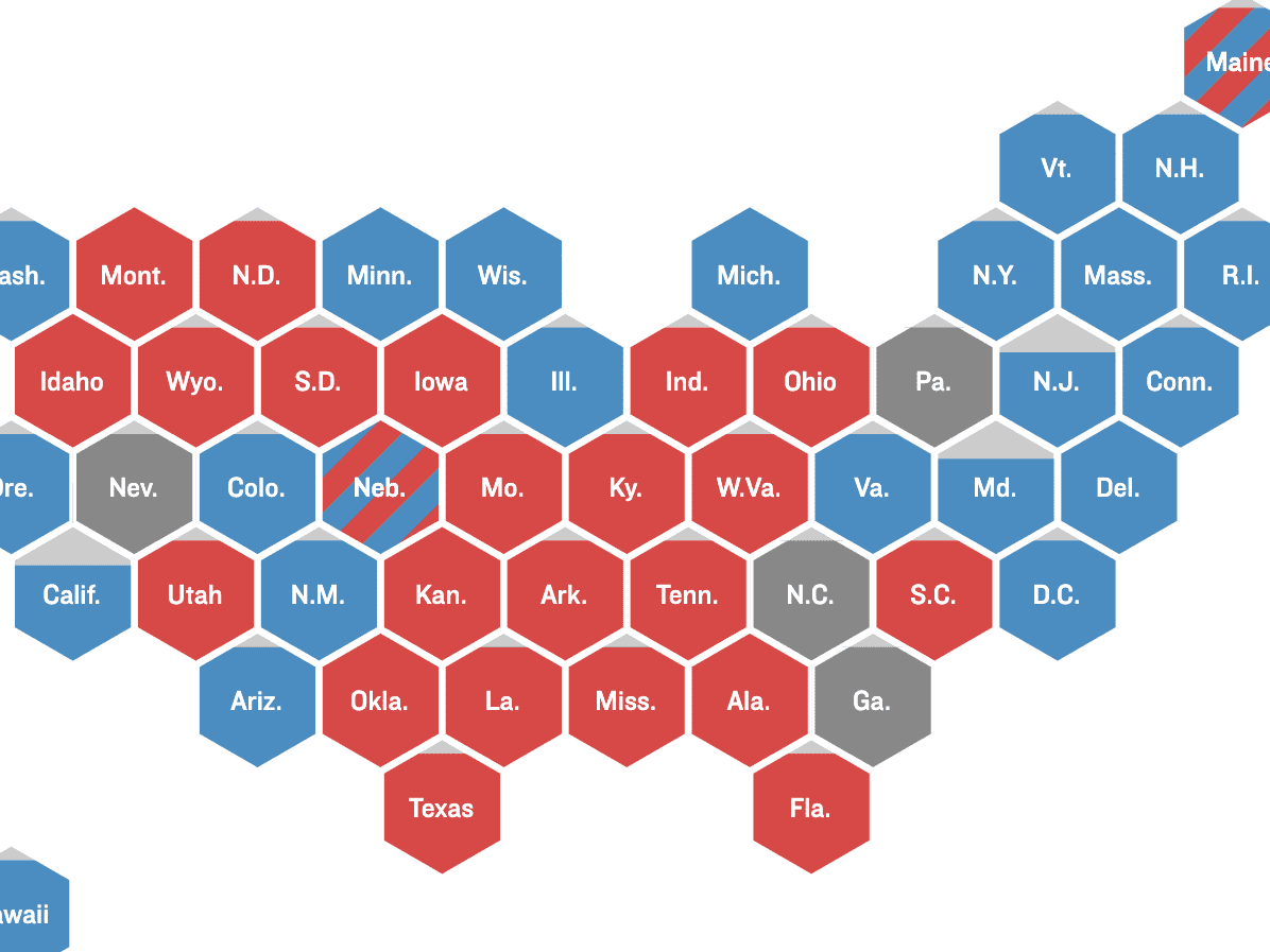 Where Presidential Election Votes Are Still Being Counted WNYC New