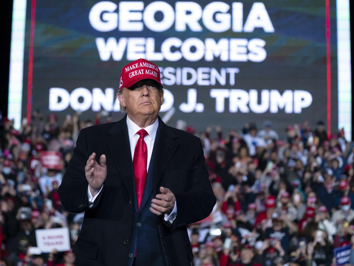 Senate Runoffs Lure Possible 2025 GOP Hopefuls, Including Trump