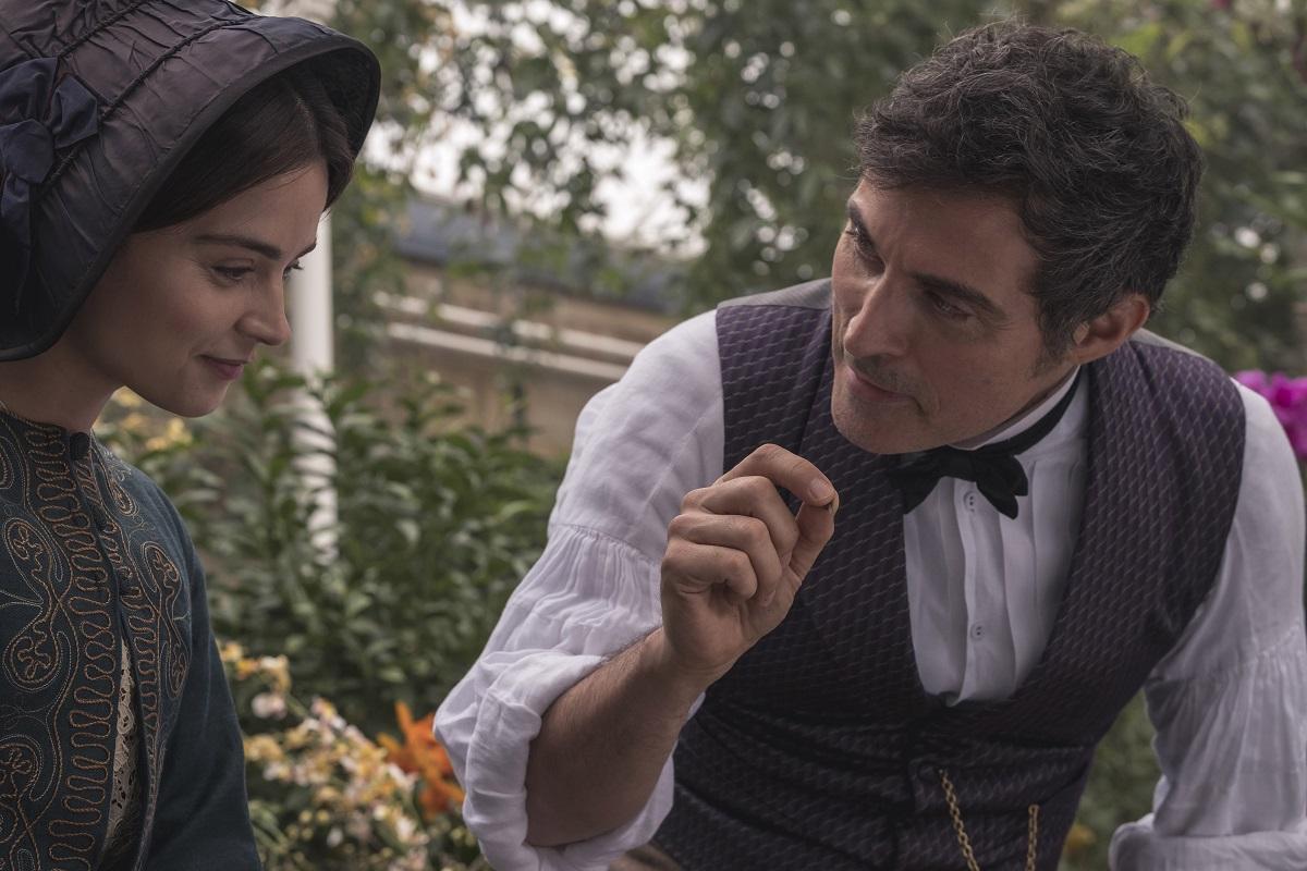 Jenna Coleman and Rufus Sewell, who star in “<b>Victoria</b>” on Masterpiece for P...