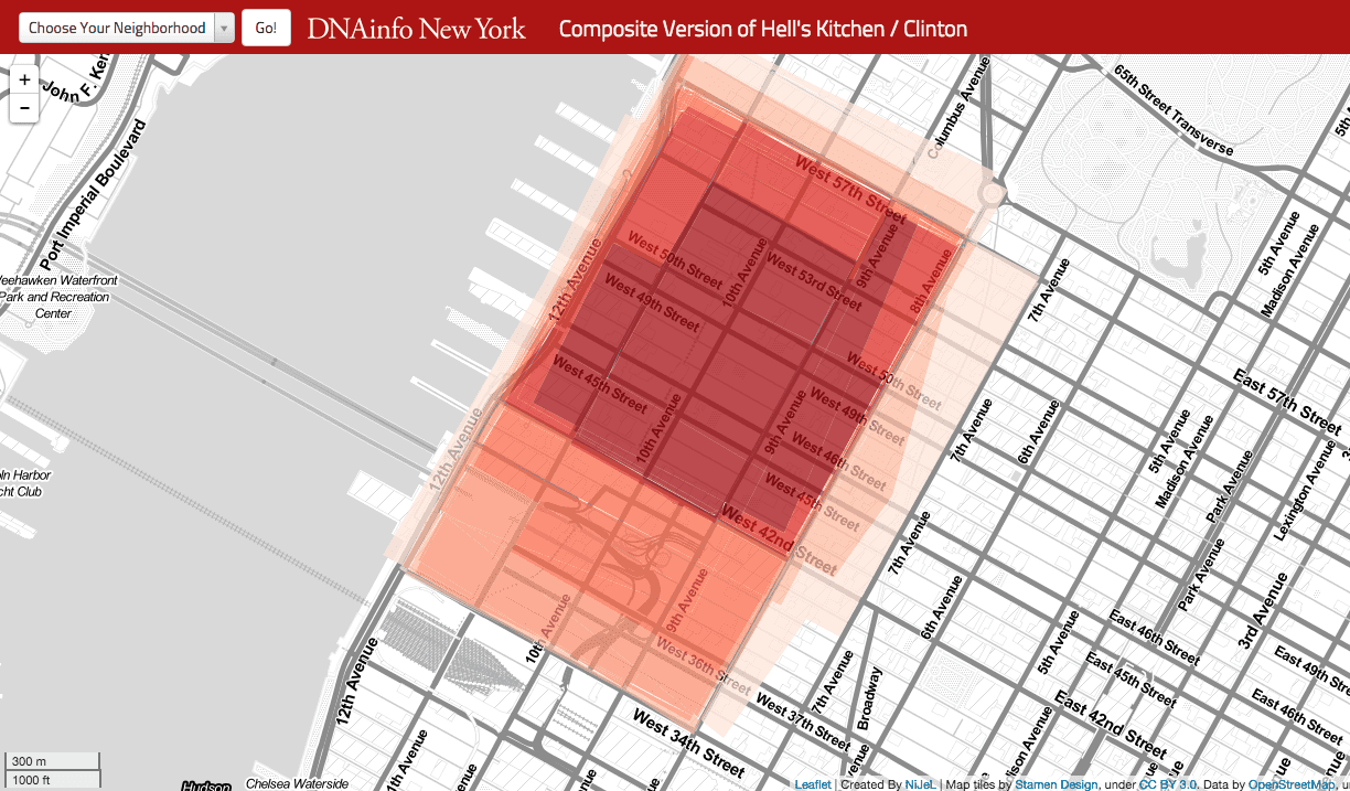 Where the Heck Is Hell's Kitchen? | WNYC | New York Public Radio