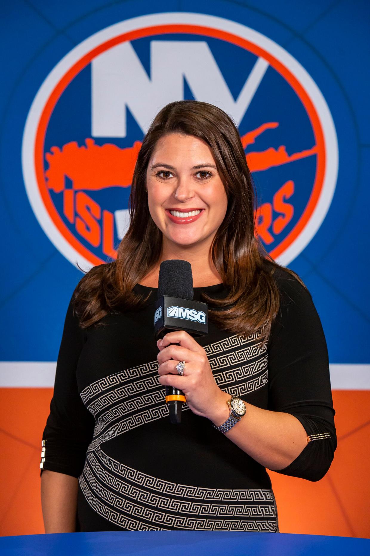 Who is Shannon Hogan? Meet the Islanders broadcaster who wore a Pen*s  necklace on live TV