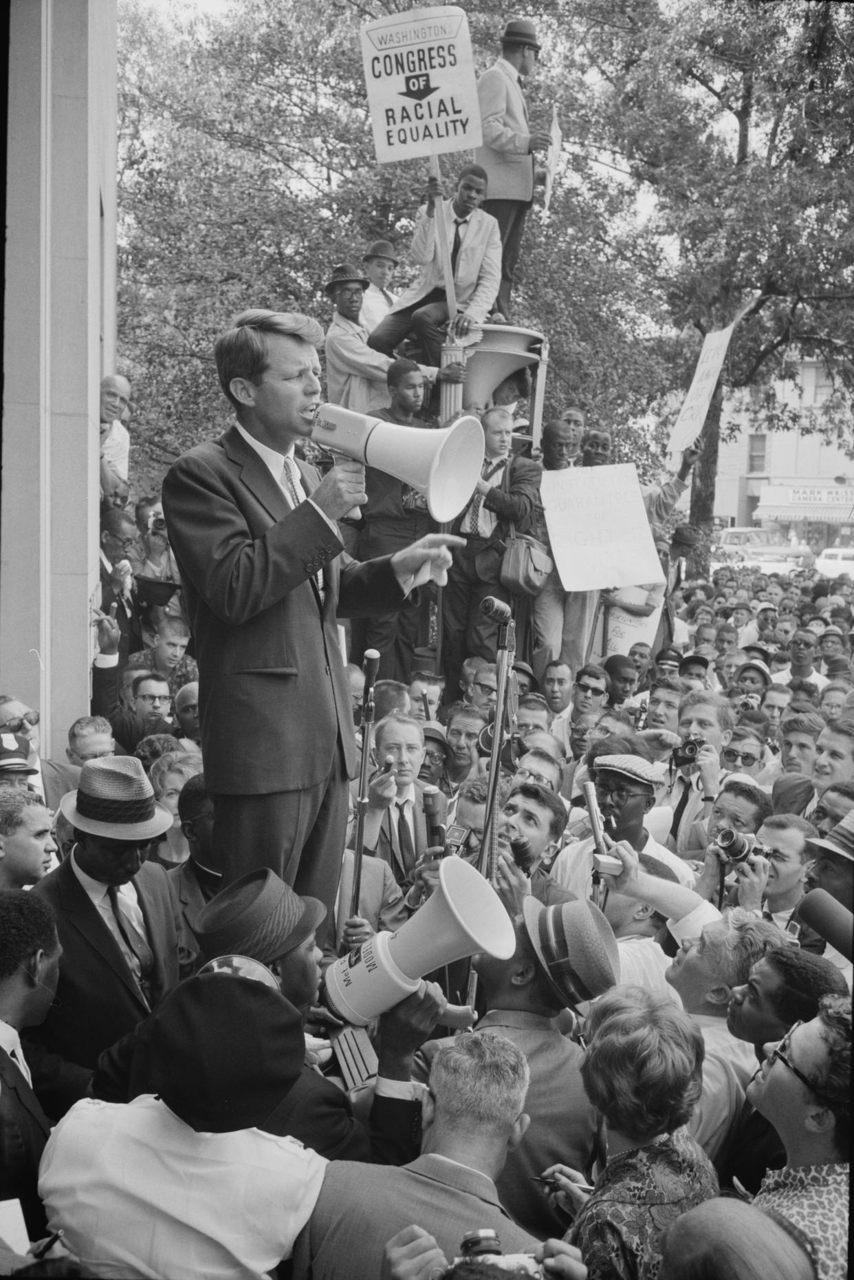 Kennedy speaks at National Archives RFK Photo Print Attorney General Robert F