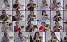 'Bohemian Rhapsody,' arranged for 28 trombones.