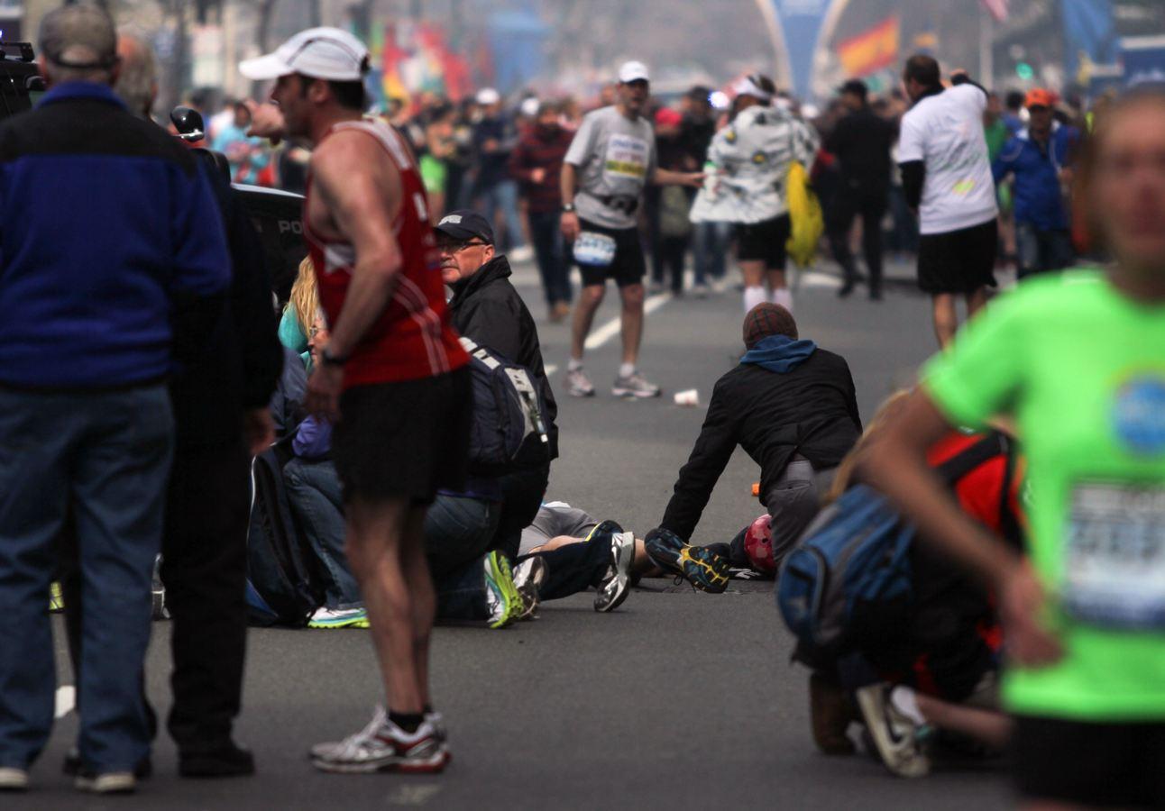 A City in Lockdown — The Takeaway's Full Coverage of the Boston Marathon Bombings (The Takeaway) cover