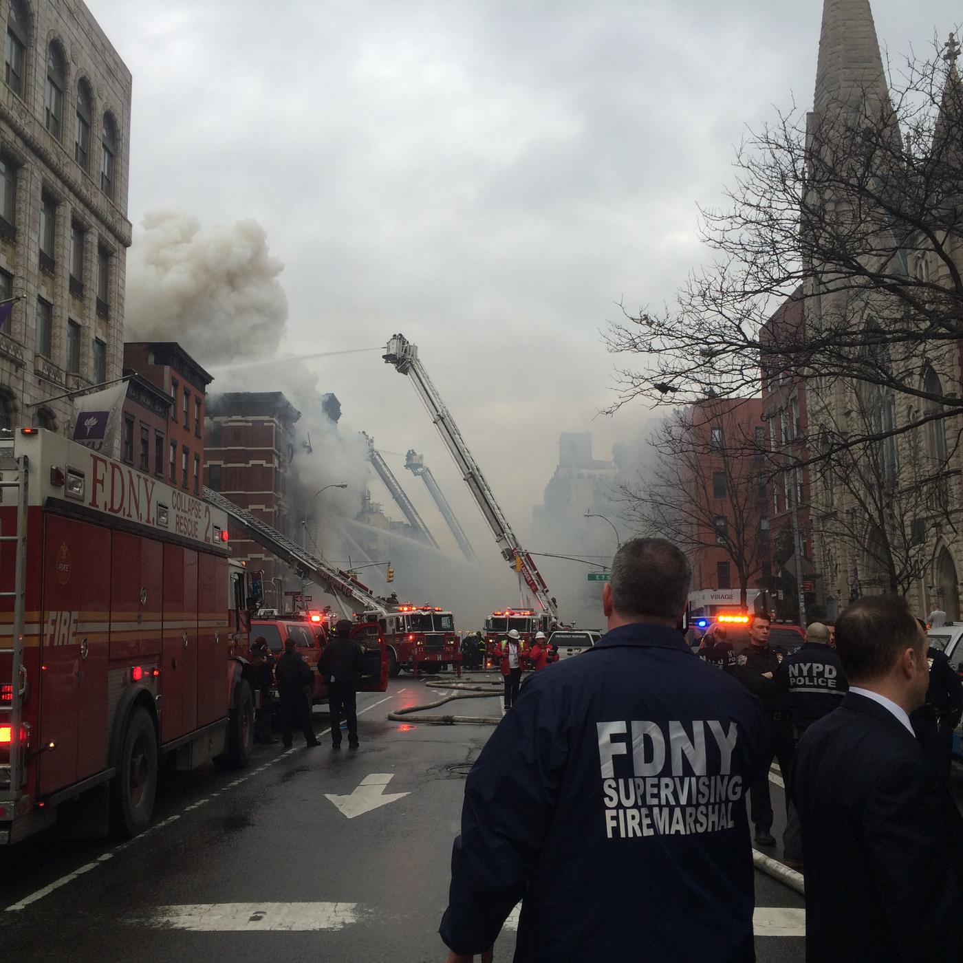 At Least 12 Injured in 'Gas-Related' Explosion and Fire on 2nd Avenue