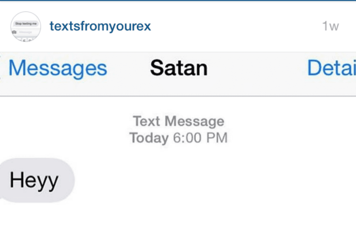 The Thing About Texts From Your Ex