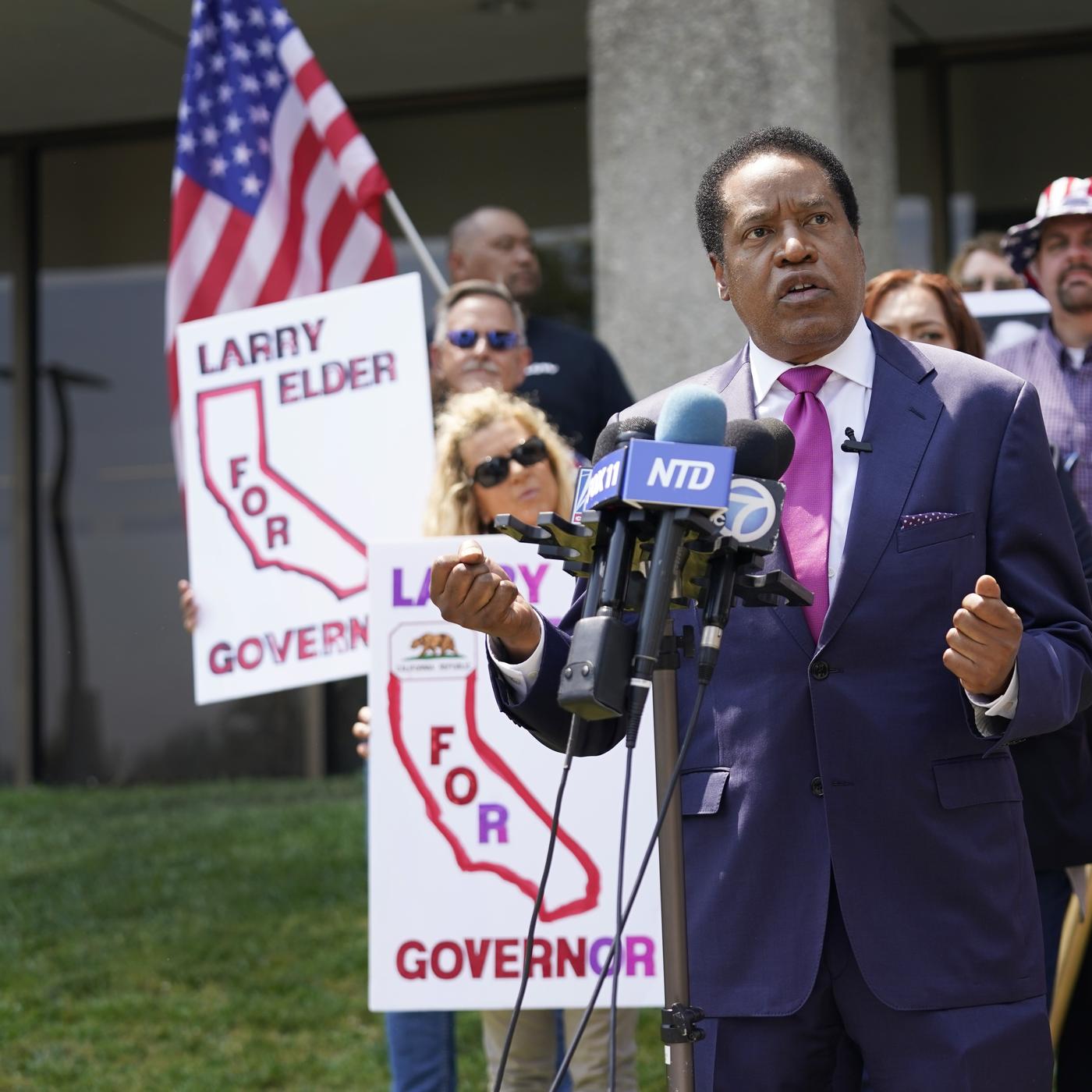 Why Larry Elder's Run Has People Talking About Black Republicans