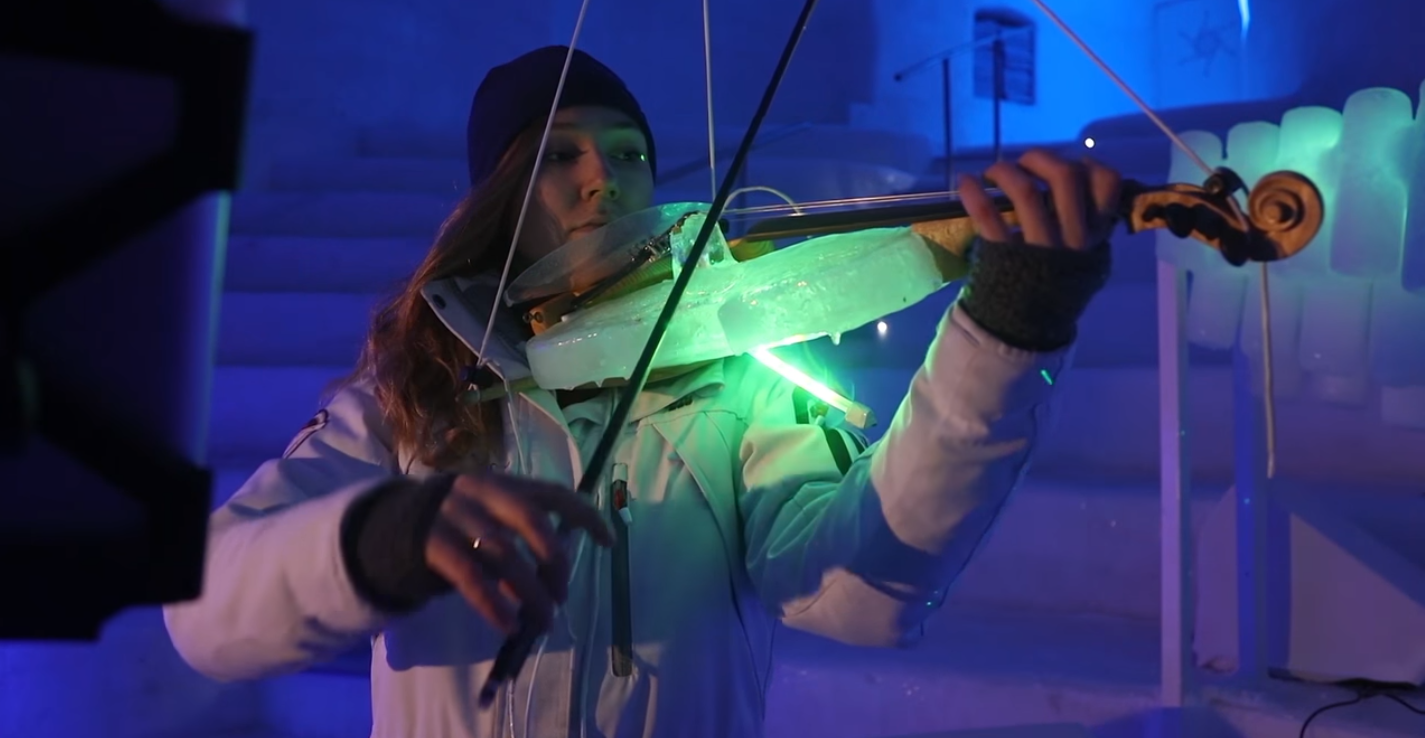 Watch Swedish Orchestra Uses Instruments Made From Ice WQXR