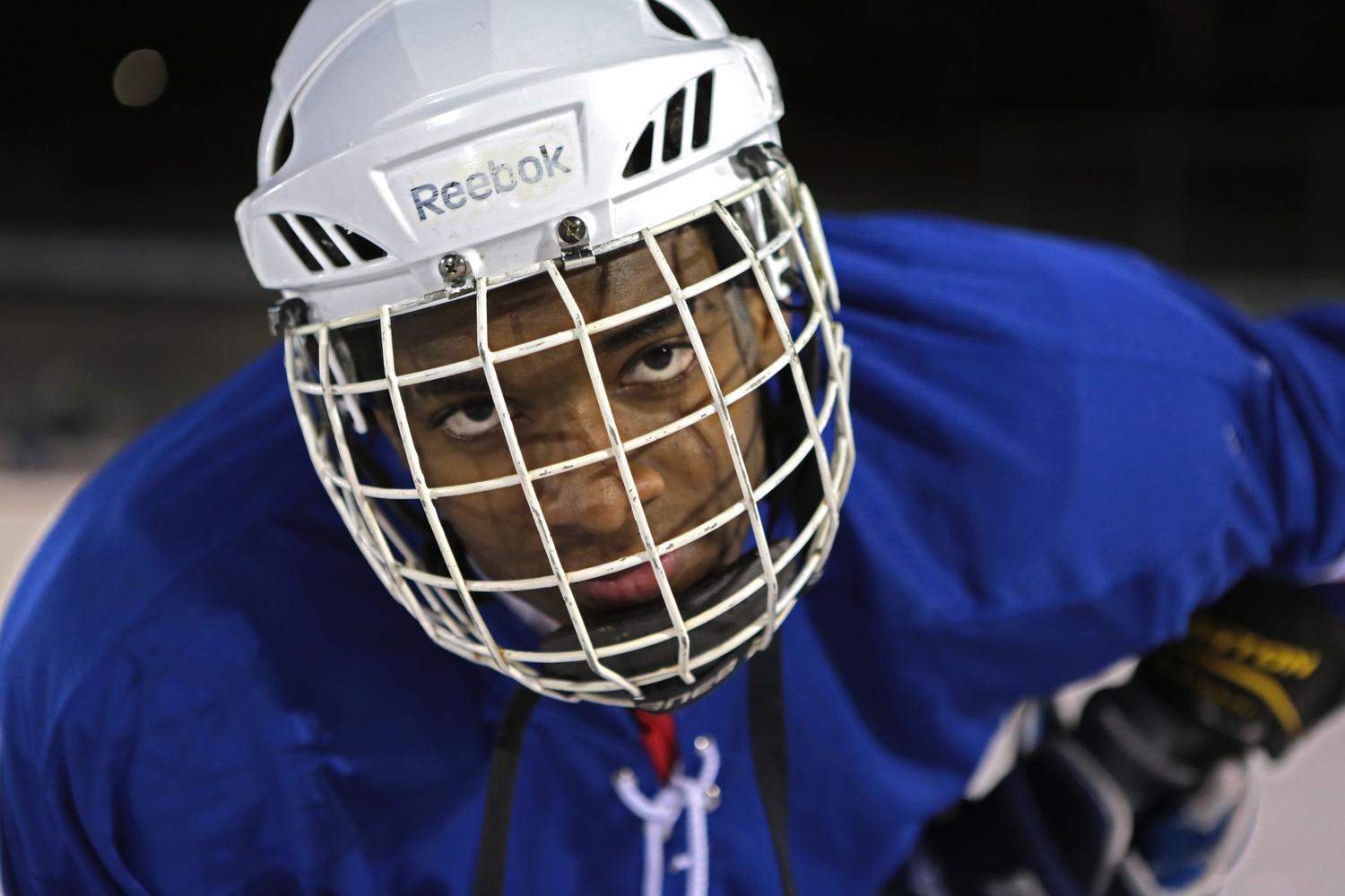Young Harlem Athletes Are 'CrossChecking' Hockey Stereotypes WNYC