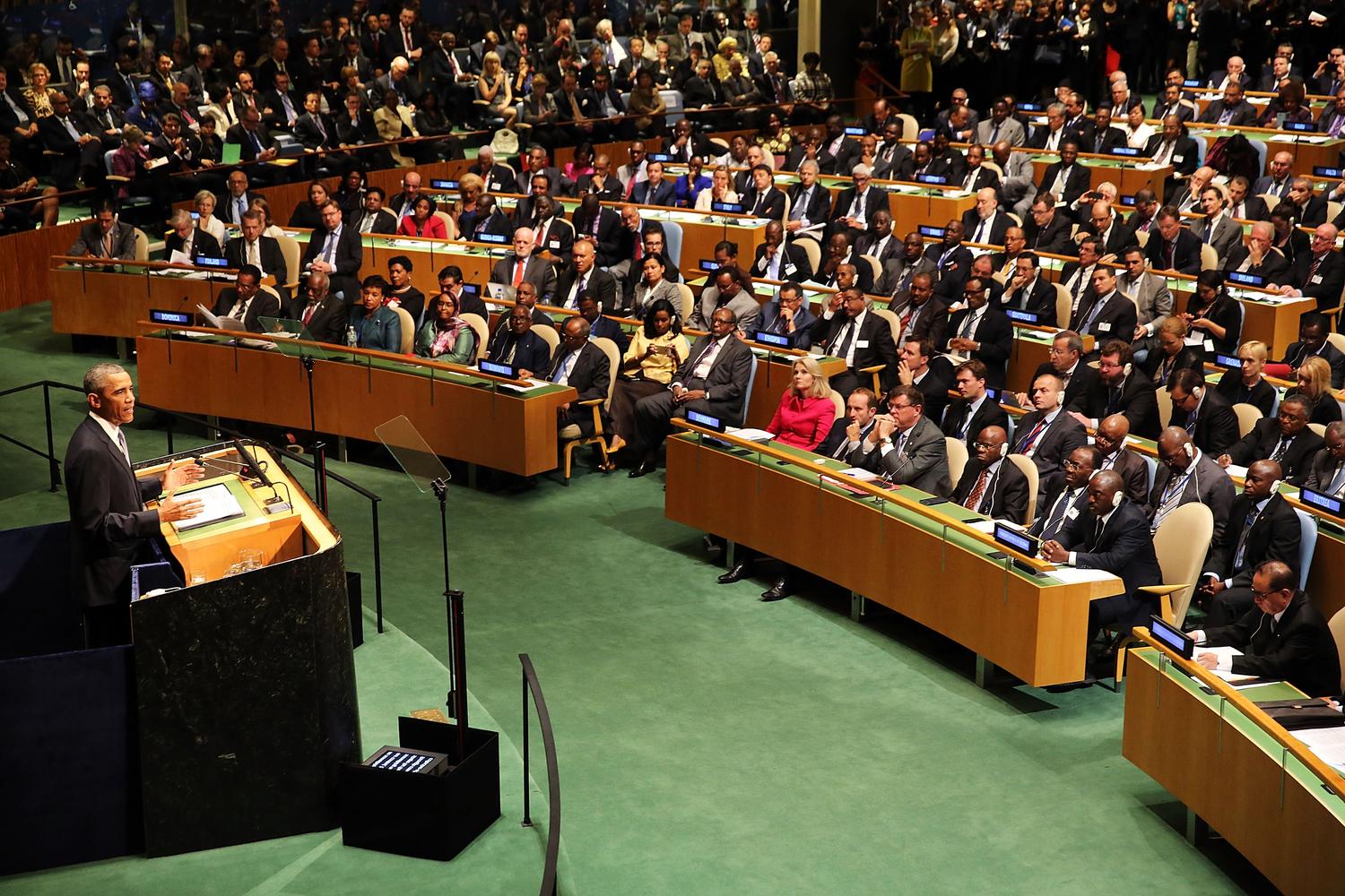 United Nations Speech Singers.