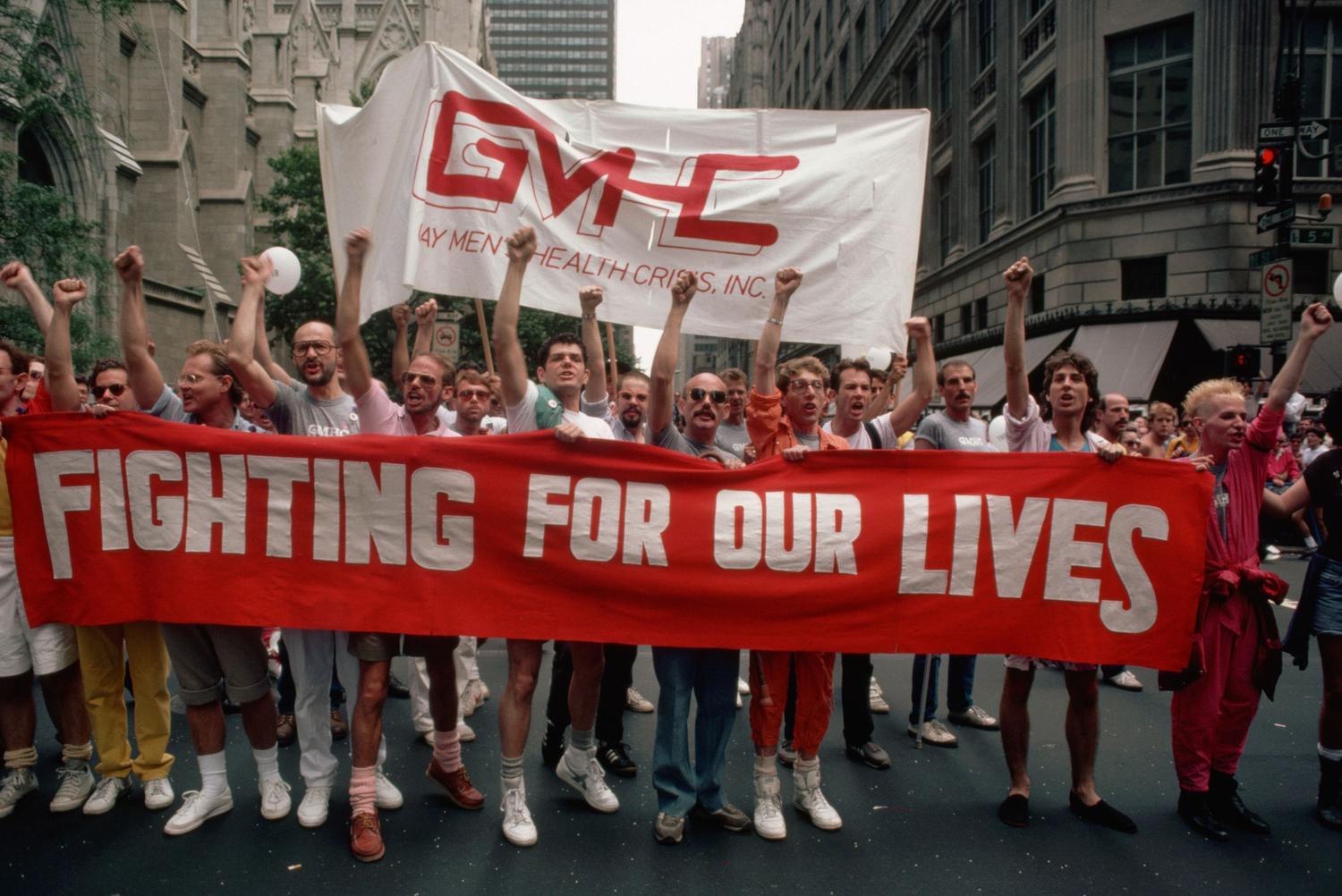 Early Days of AIDS Epidemic are in New Exhibit WNYC New York Public Radio, Podcasts, Live