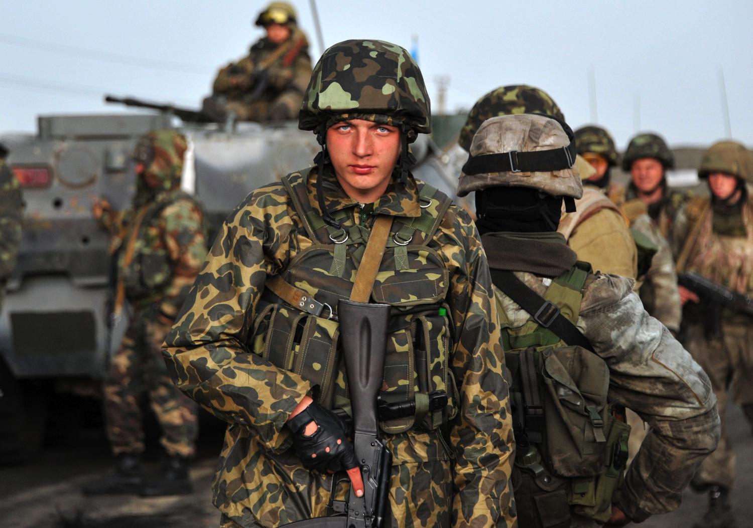 Военнослужащие вс РФ на Украине