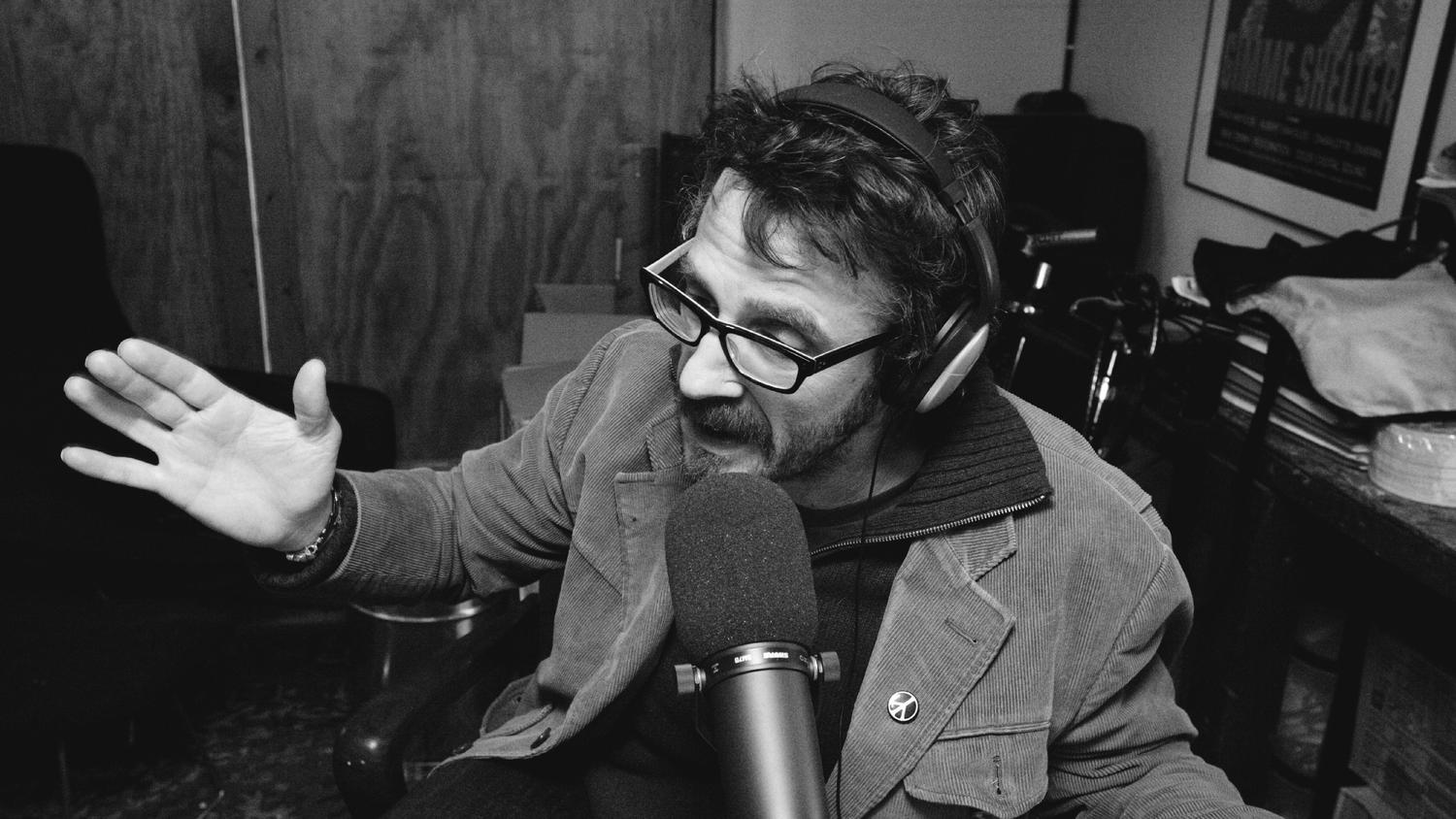 Marc Maron Loves Riffs And Vinyl But He S Not A Music Snob Soundcheck New Sounds