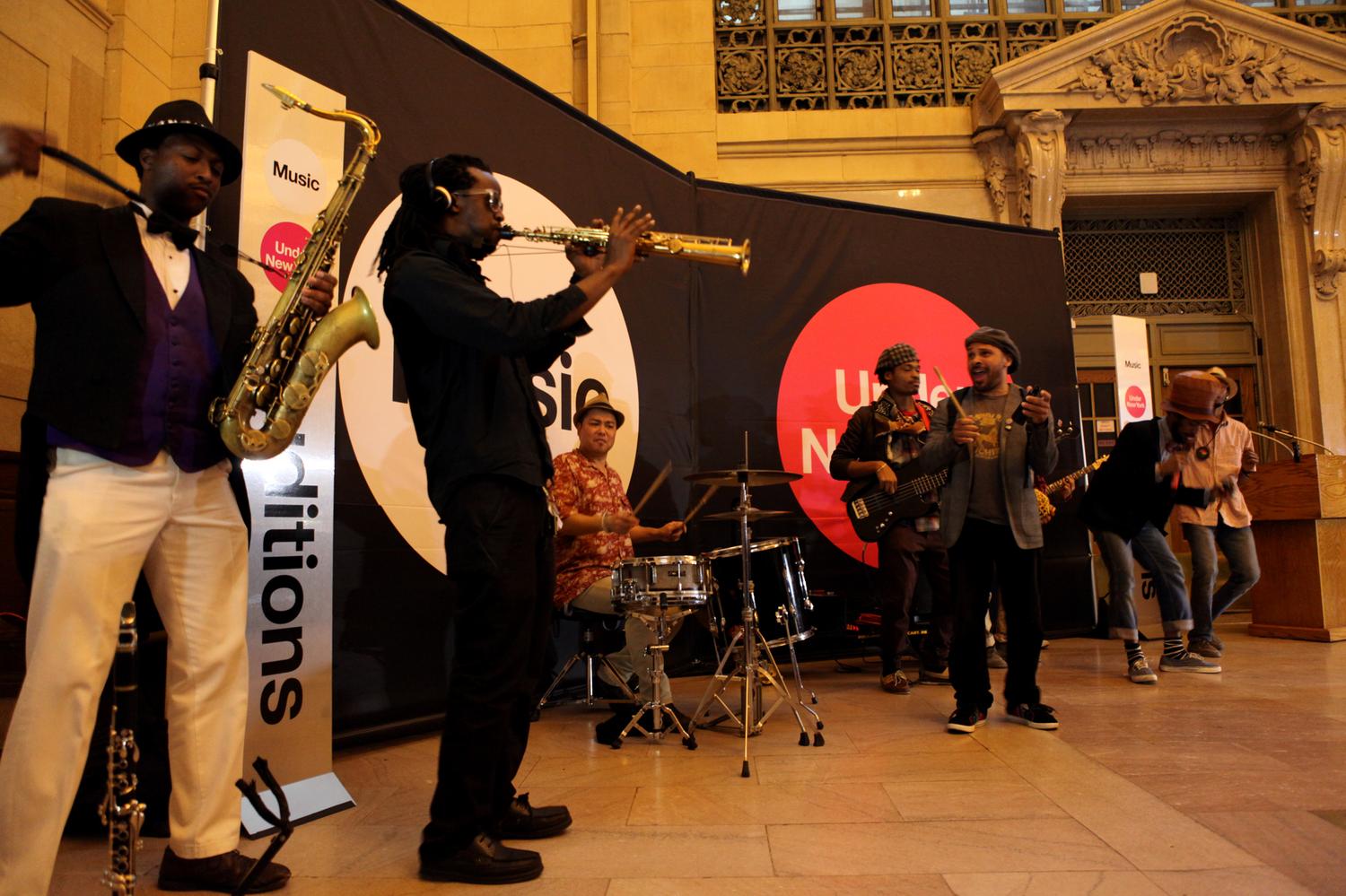 Vying for a Busking Spot Underground | WNYC | New York Public Radio ...