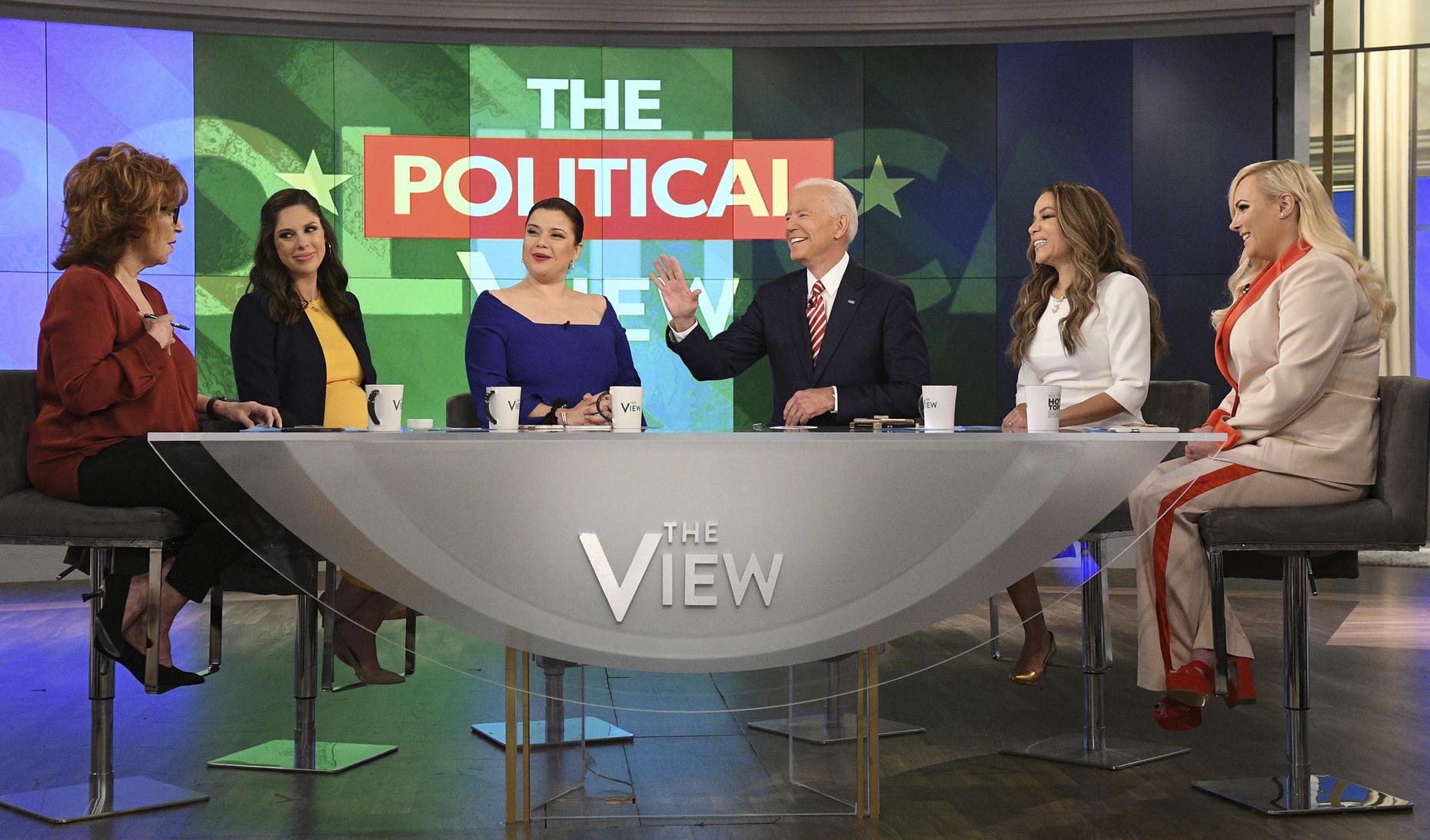 Joe Biden appears on The View