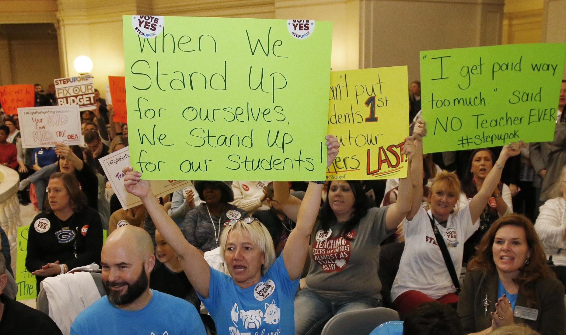 Oklahoma Teachers Walk Out Despite Pay Raise The Takeaway Wnyc Studios Oklahoma Teachers Walk Out Despite Pay Raise The Takeaway Wnyc Studios