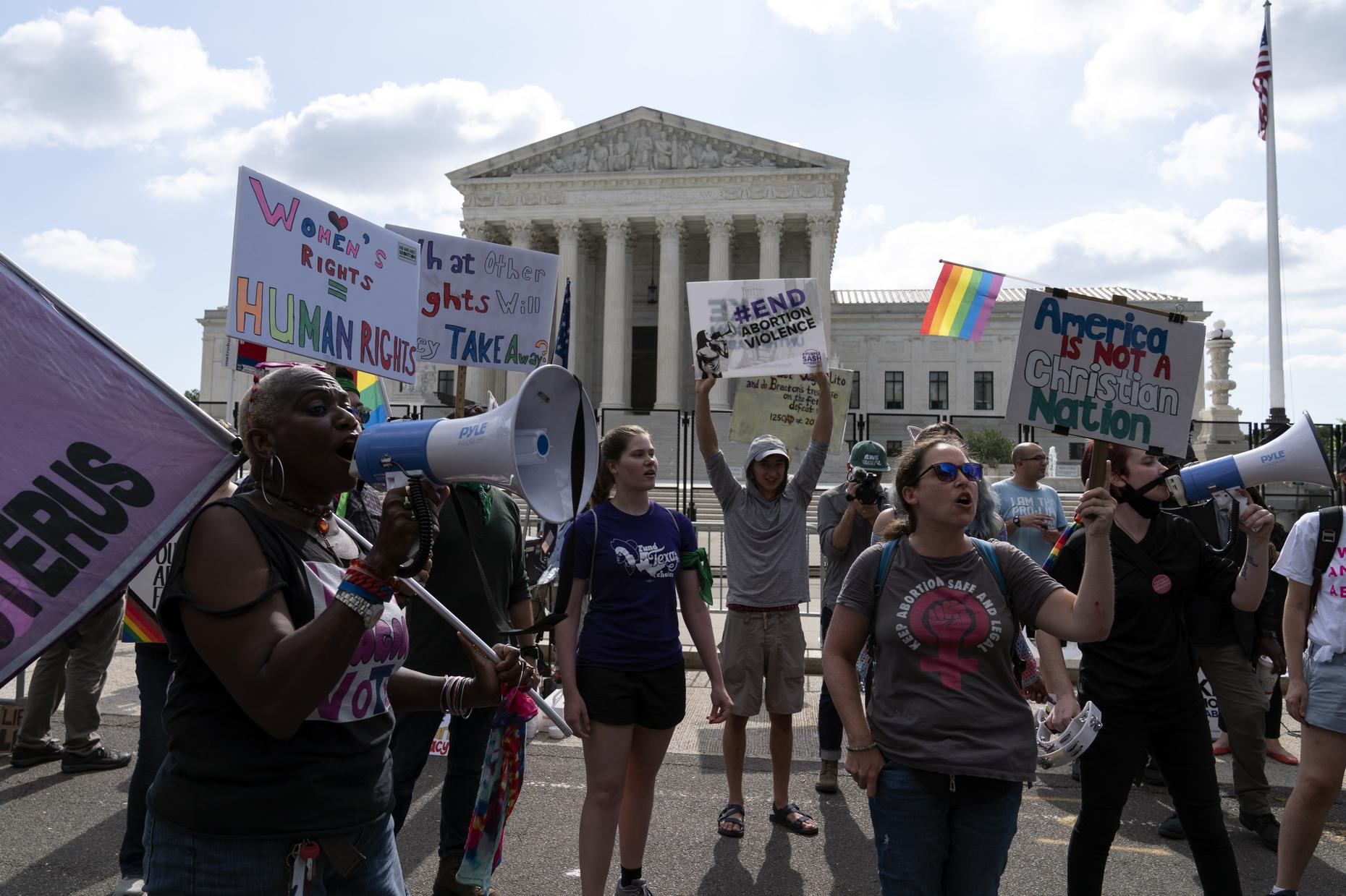 Protester Interrupts Supreme Court Arguments on Gay Marriage